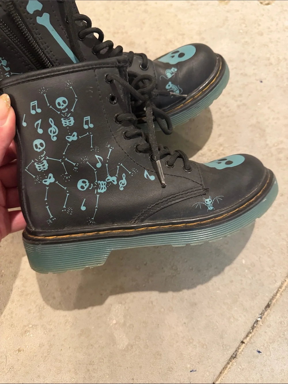 Dr. Martens black leather